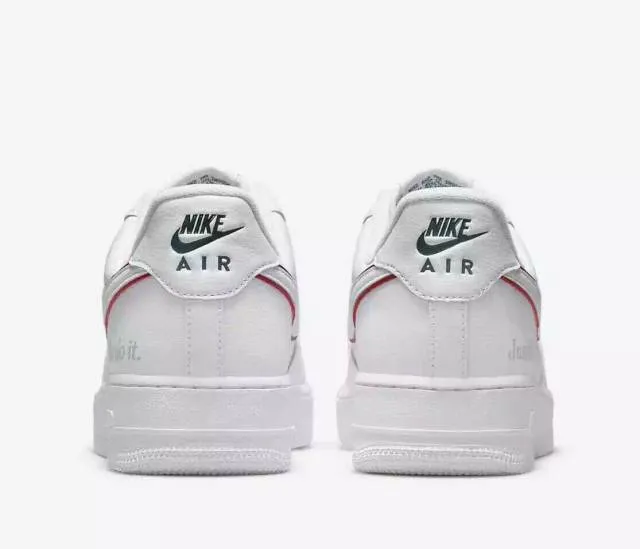 Nike air force 1 low just do it white red