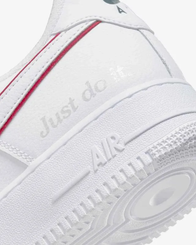 Nike air force 1 low just do it white red