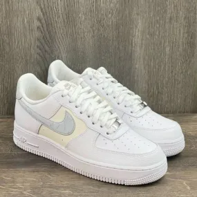 Nike air force 1 low mini swooshes white cream