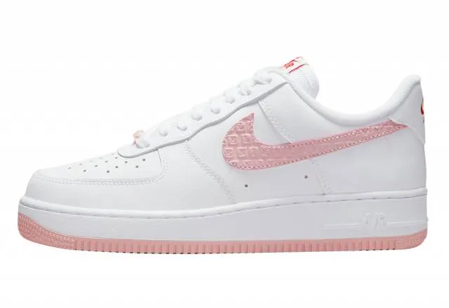 Nike air force 1 low valentine white atmosphere university red