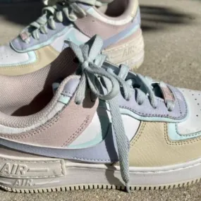 Nike air force 1 shadow pastel summit white/ glacier blue -foss