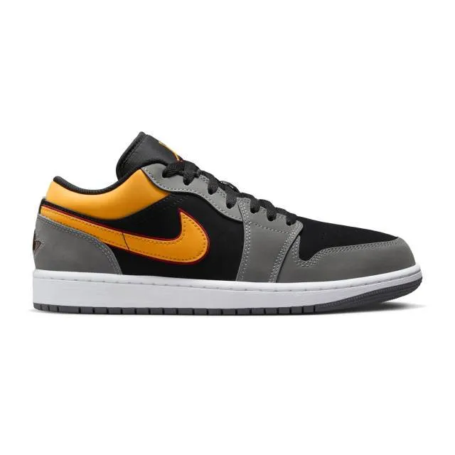 Nike air jordan 1 low se (vivid orange/ grey/ black/ vivid orange/ light graphite/ cardinal red/ whi