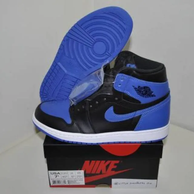 Nike air jordan 1 retro blue royal  size 7.5 us 6.5 uk 40.5