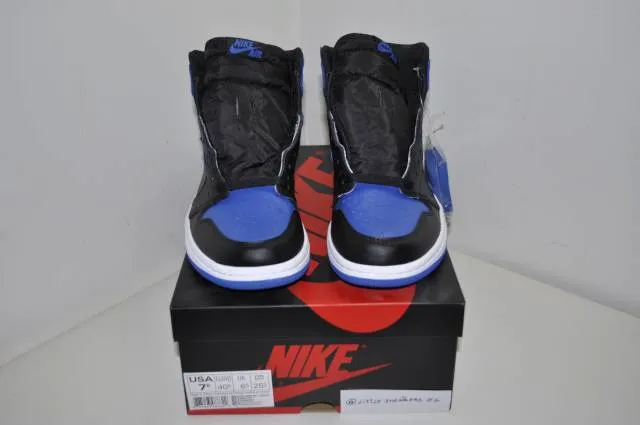 Nike air jordan 1 retro blue royal  size 7.5 us 6.5 uk 40.5