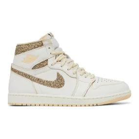 Nike air jordan 1 retro high og (craft vibrations of naija/ sail/ pale vanilla white/ black) men us