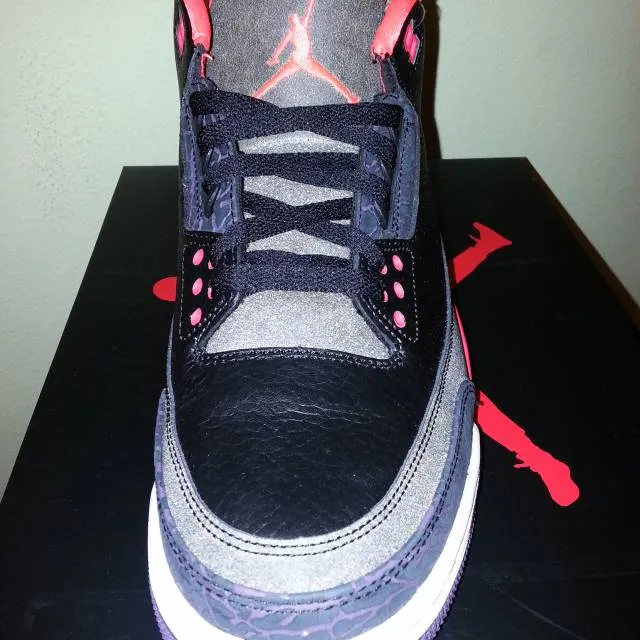 Nike air jordan 3 retro crimson size 10.5