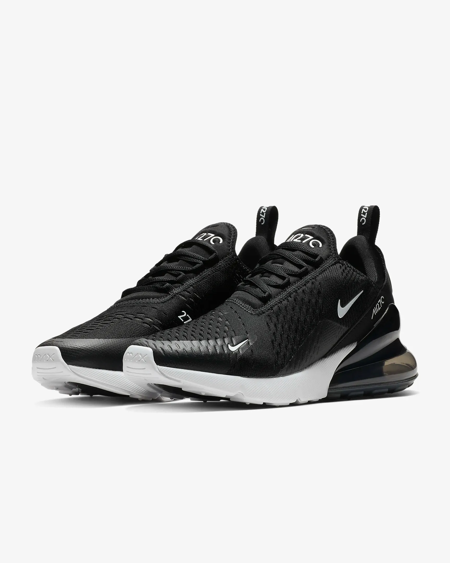 Nike Air Max 270 Black Anthracite White Women's