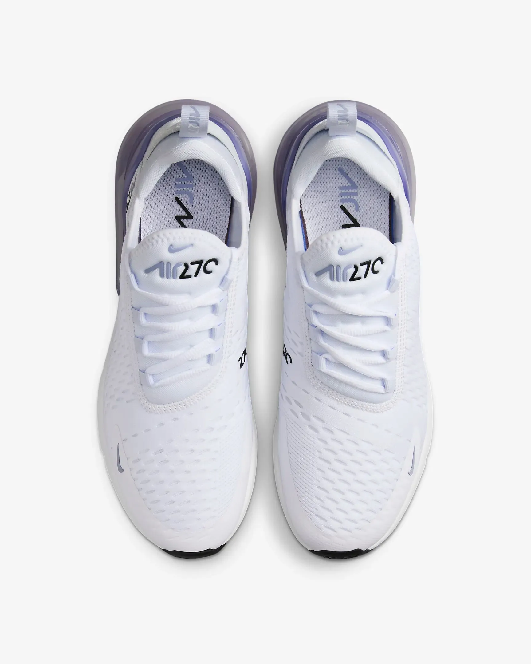 Nike Air Max 270 White Grey Blue Women's