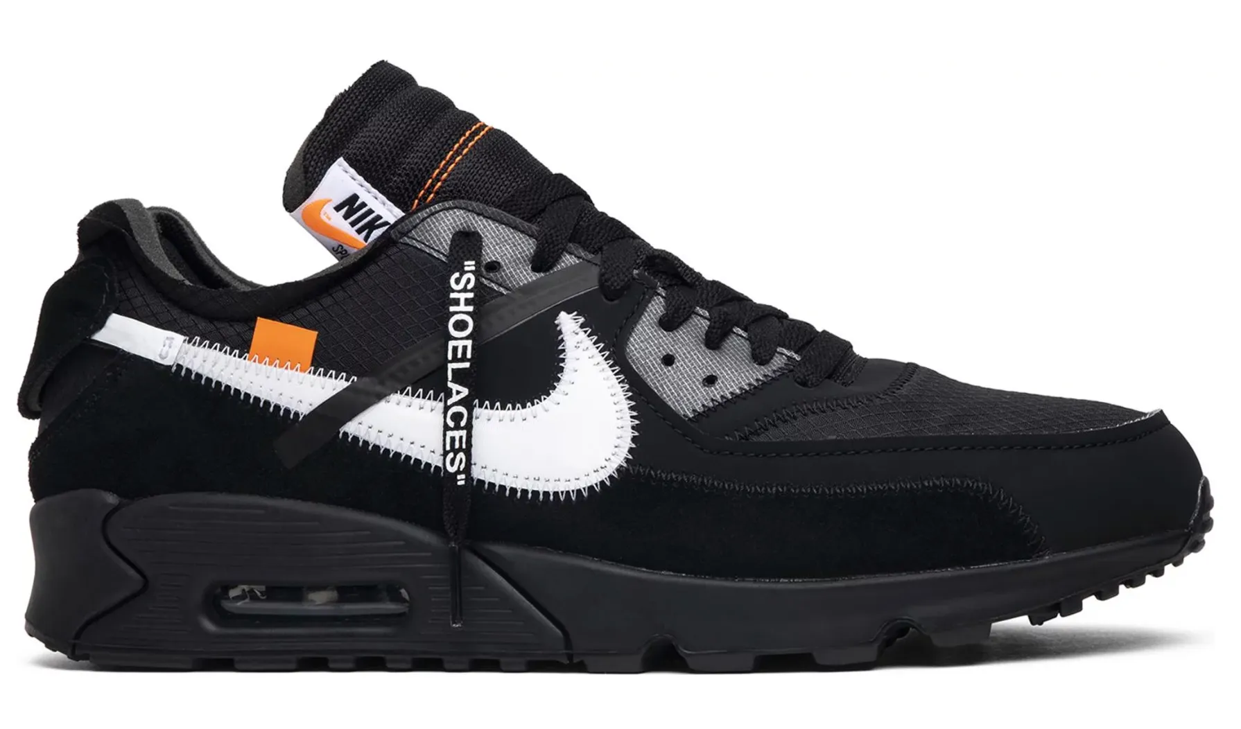 NIKE AIR MAX 90 OFF-WHITE BLACK