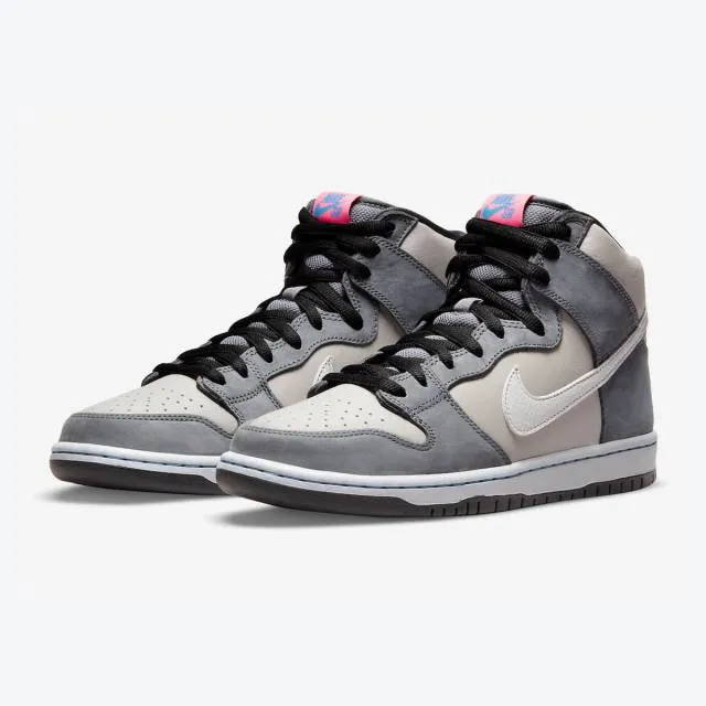 Nike dunk high pro sb (medium grey/ flint grey/ medium grey/ flam