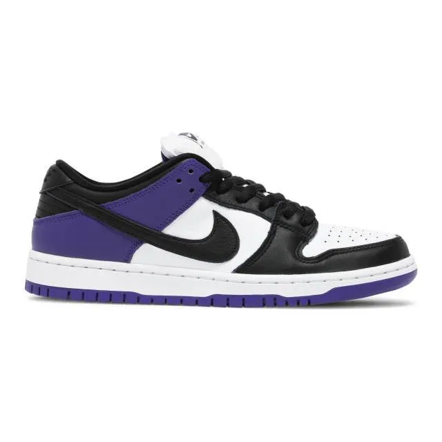 Nike dunk low sb (court purple/ white/ court purple/ black) men us 8-13 bq6817-500