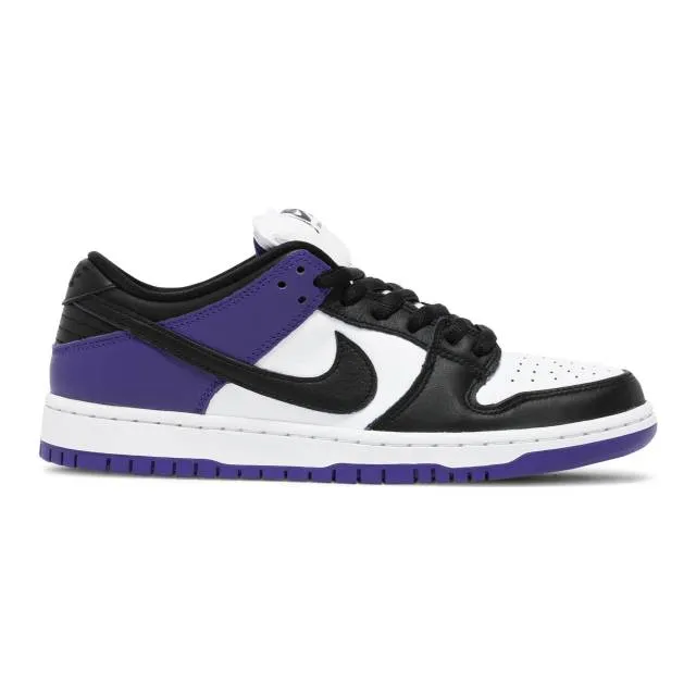 Nike dunk low sb (court purple/ white/ court purple/ black) men us 8-13 bq6817-500