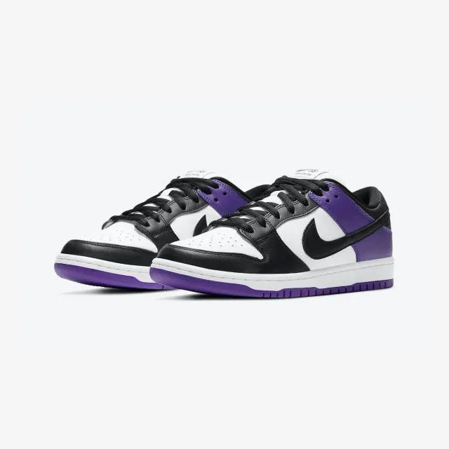 Nike dunk low sb (court purple/ white/ court purple/ black) men us 8-13 bq6817-500