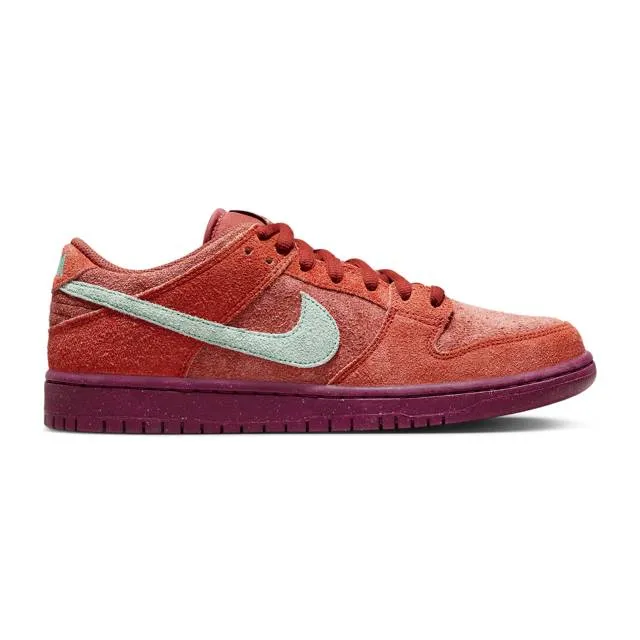 Nike dunk low sb (mystic red/ emerald rise/ rugged orange/ rosewood/ mystic red) men us 8-13 dv5429-