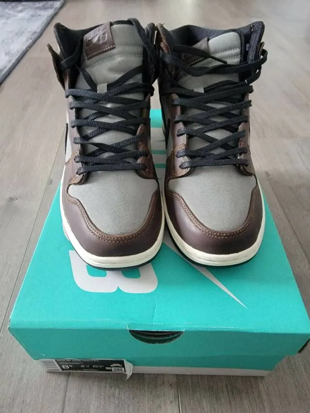 Nike sb dunk high pro baroque brown