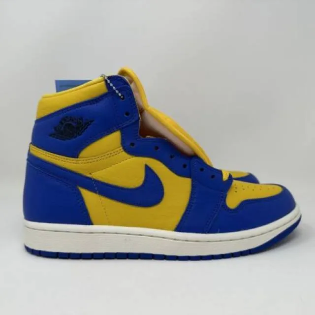 Nike w air jordan retro i 1 high og reverse laney 2023 women's size 9 fd2596-700