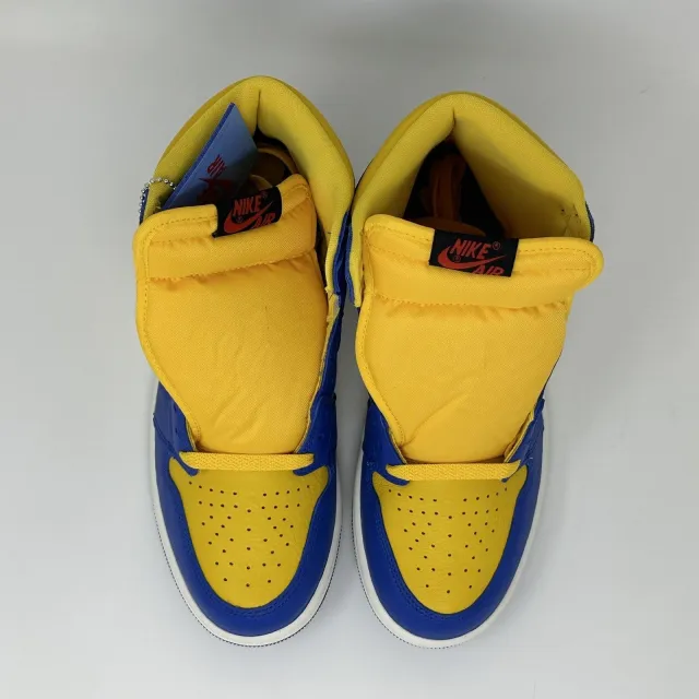 Nike w air jordan retro i 1 high og reverse laney 2023 women's size 9 fd2596-700