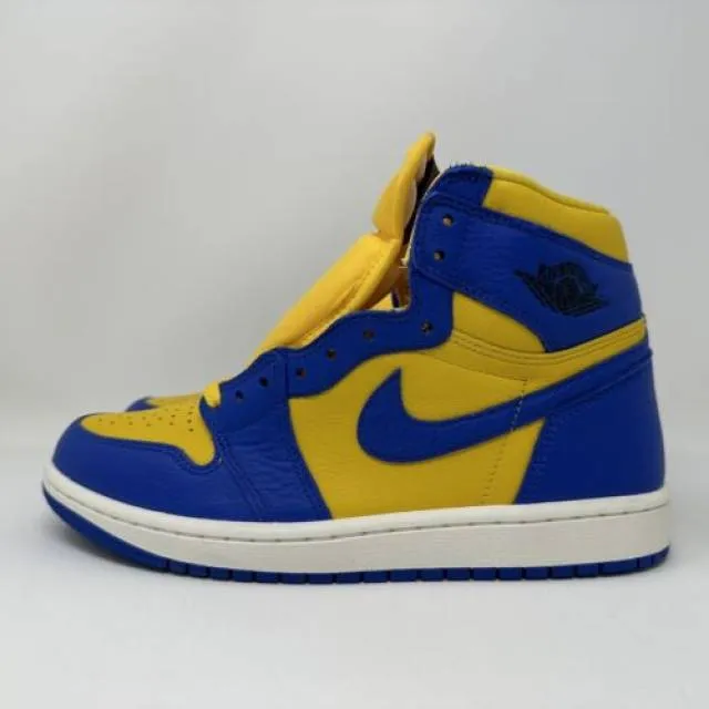 Nike w air jordan retro i 1 high og reverse laney 2023 women's size 9 fd2596-700