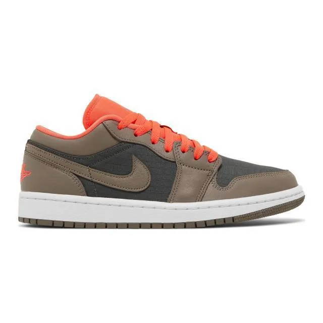 Nike women's air jordan 1 low se (black olive bright crimson/ black/ olive/ bright crimson) sizes 6-