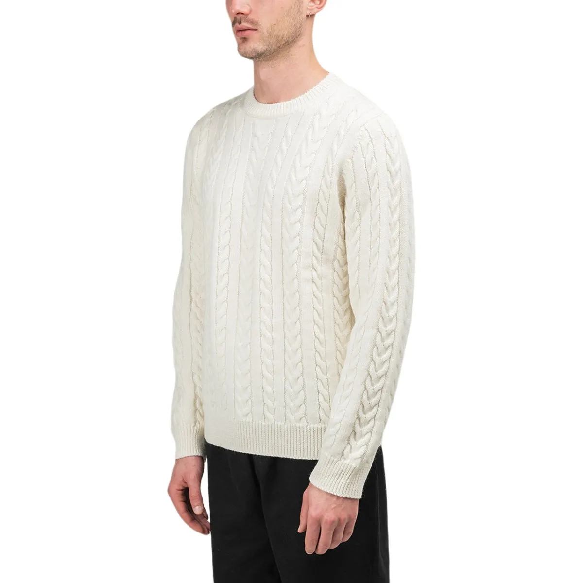 Norse Projects Arild Rope Cable Pullover (Cream)