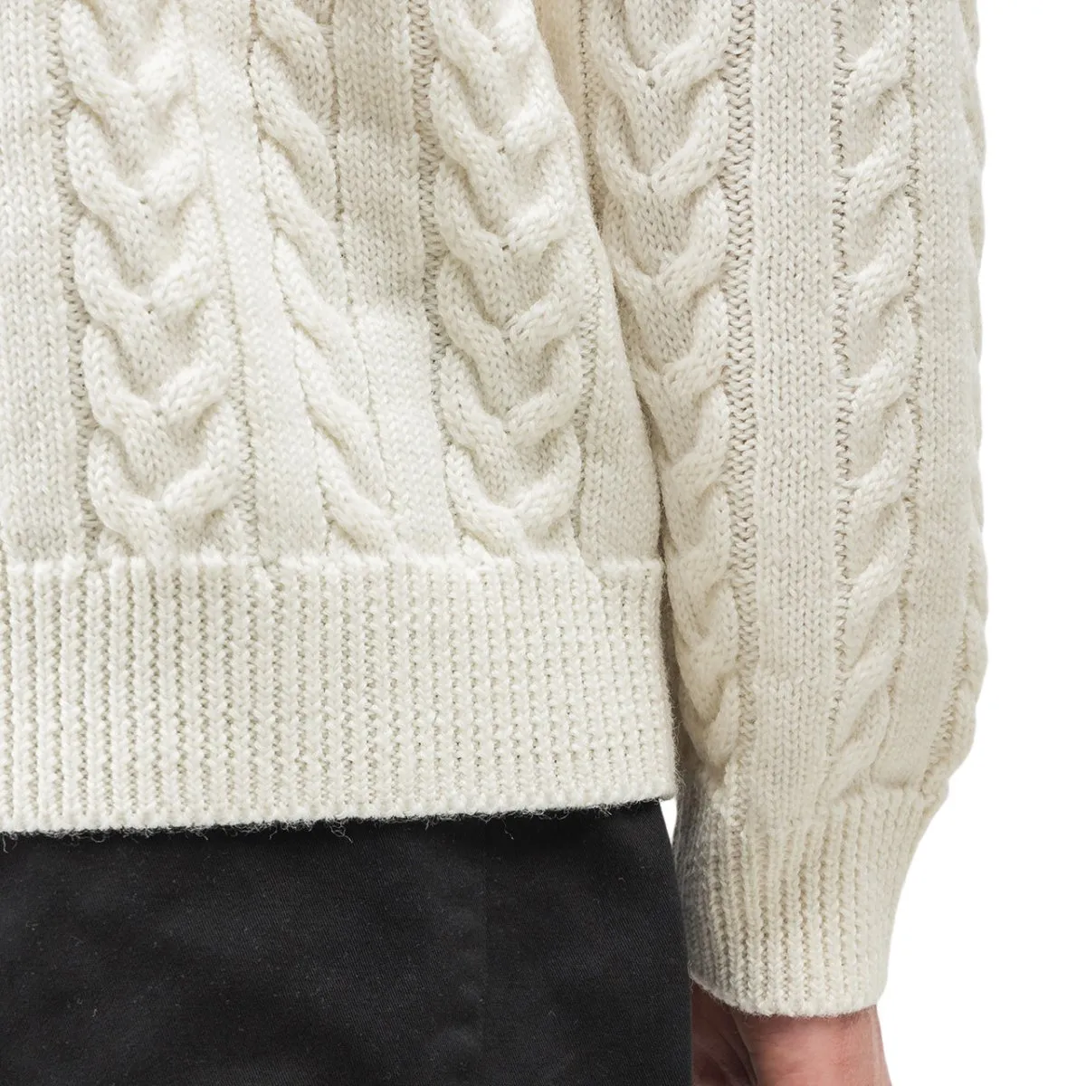 Norse Projects Arild Rope Cable Pullover (Cream)