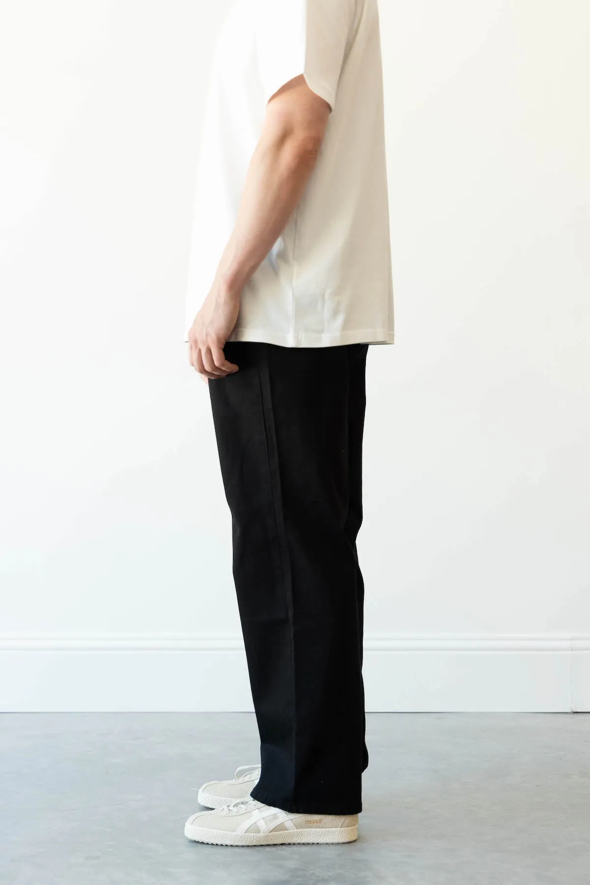 OG Wide Cotton Pants - Black