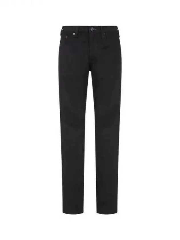 Overseas Station Season Big Chance 8 18 PS Easy Solid Tapered Jeans Black 270787