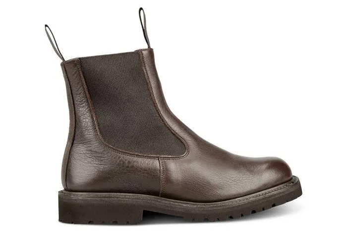 Paula Chelsea Boot - Olivvia Deerskin - Brown