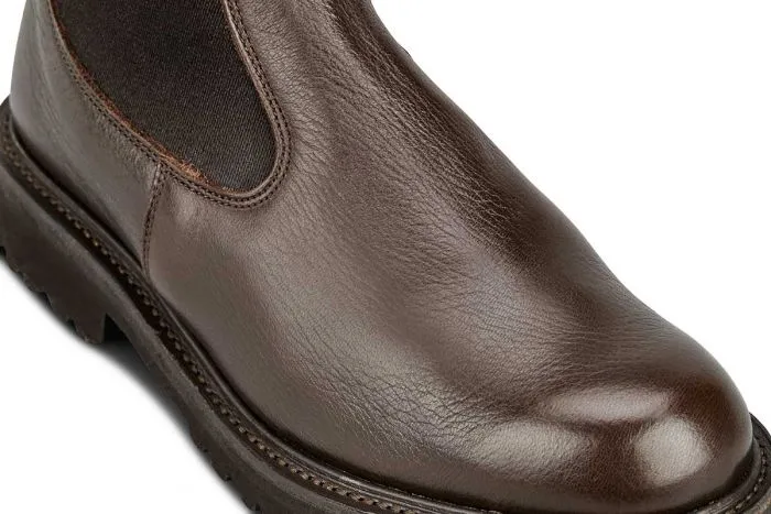 Paula Chelsea Boot - Olivvia Deerskin - Brown