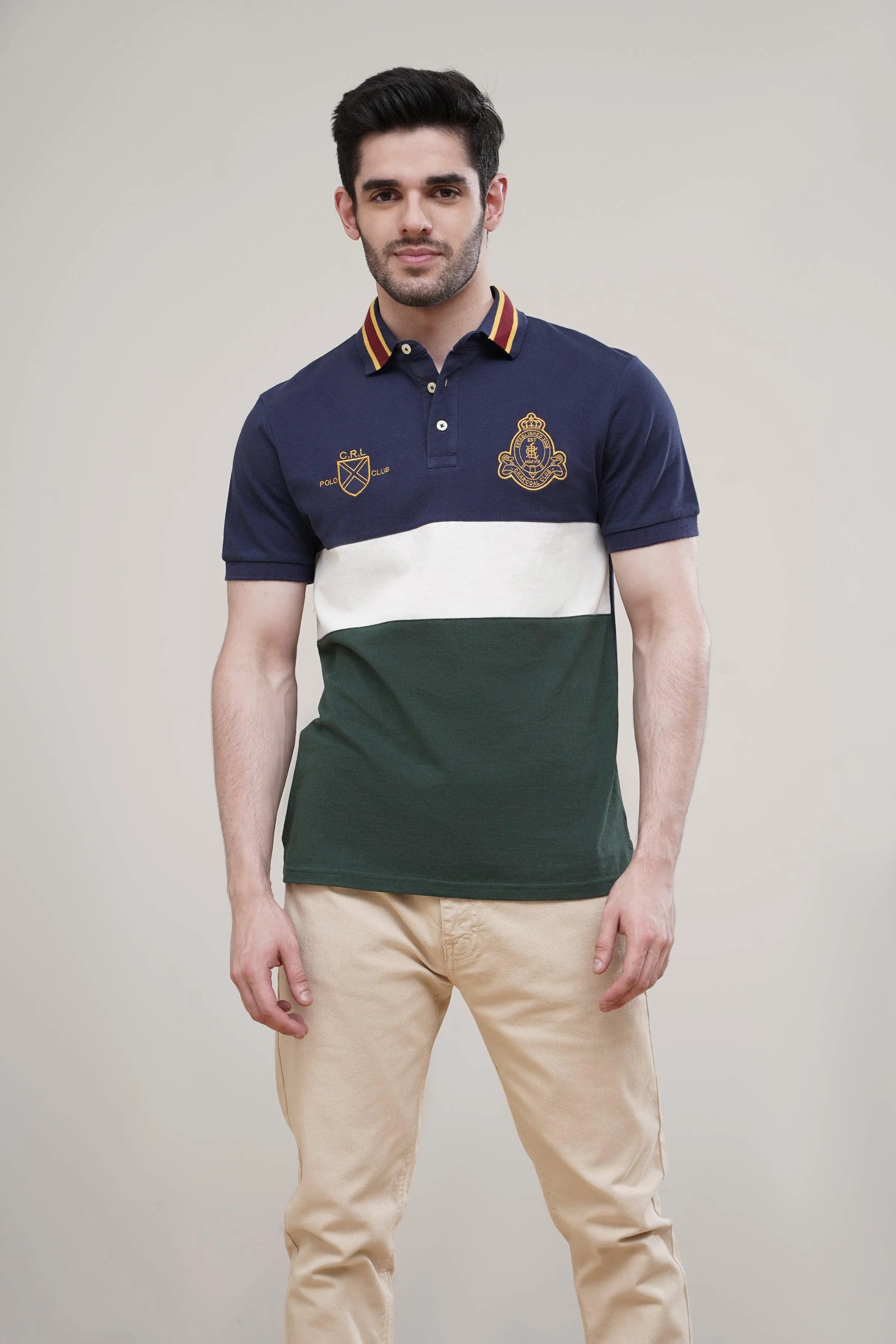 POLO FASHION SHIRT NAVY