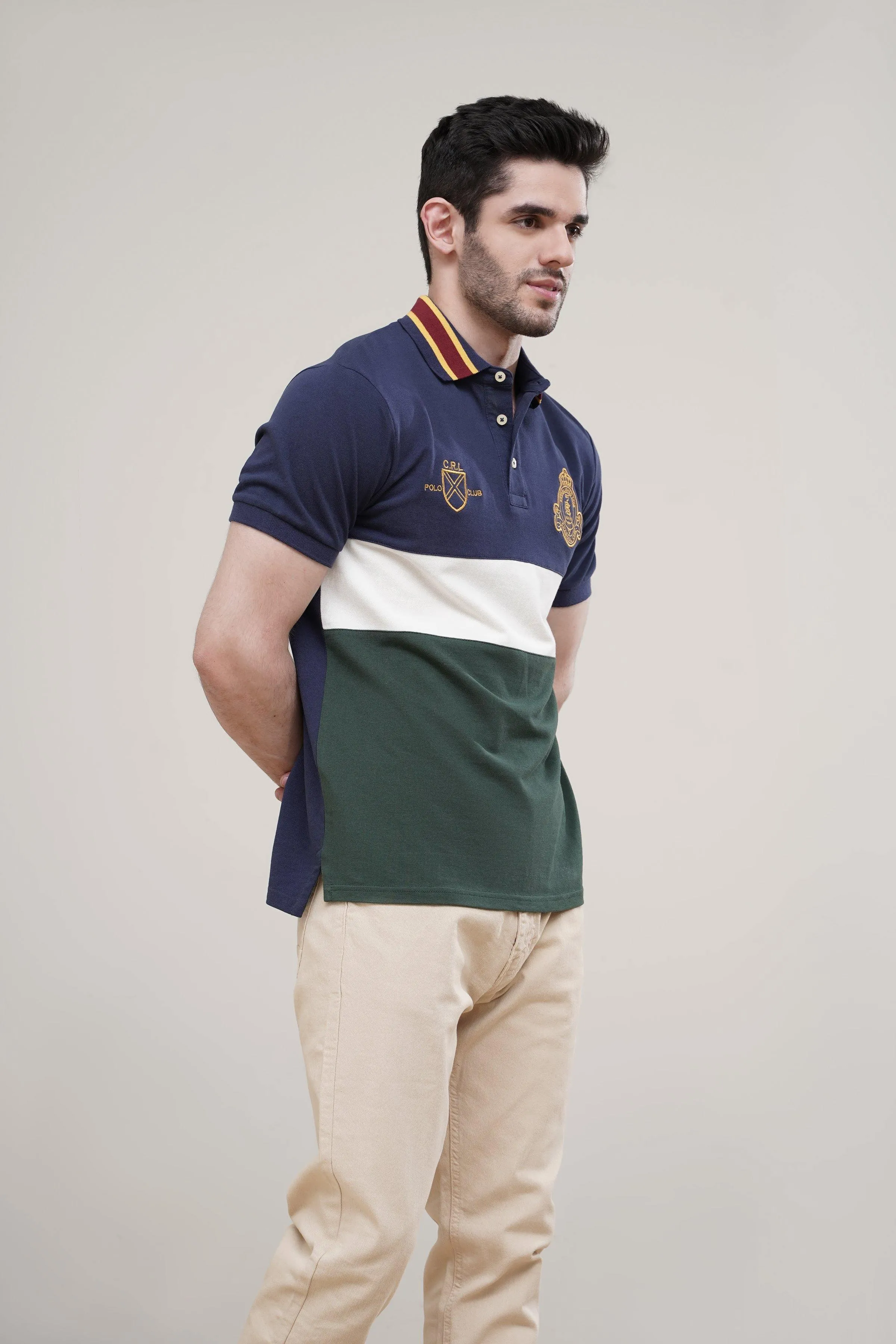 POLO FASHION SHIRT NAVY