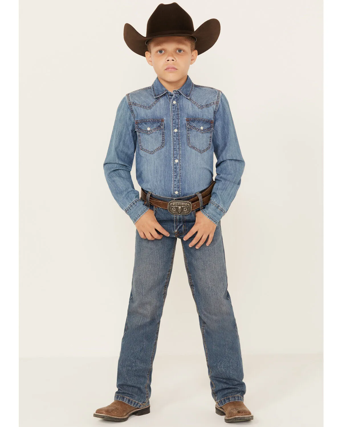 Product Name:  Cinch Boys' White Label Jeans - 8-18 Slim