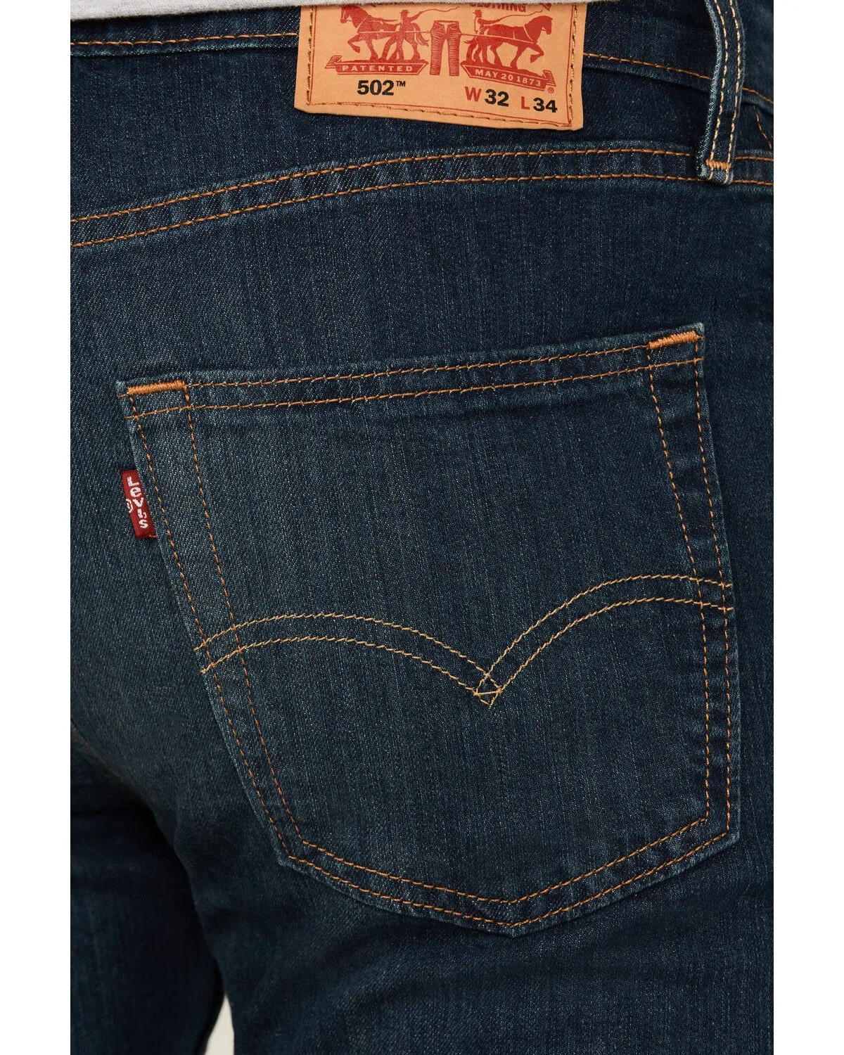 Product Name:  Levi's Men's 502 Rosefinch Regular Stretch Tapered Fit Jeans