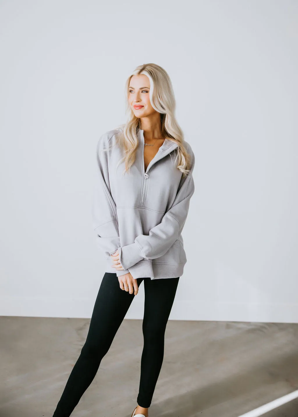 Quincey Quarter Zip Pullover