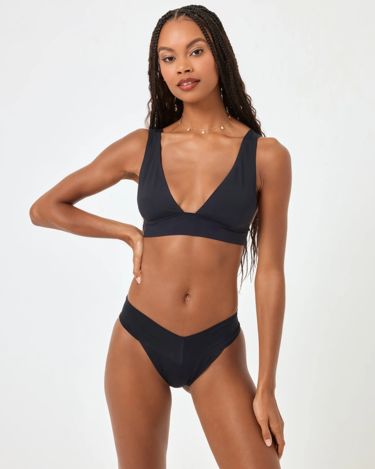 Quinn Bikini Bottom - Black