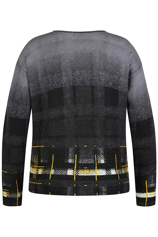 Rabe & LecomteGREY STAMP PRINT PULLOVER