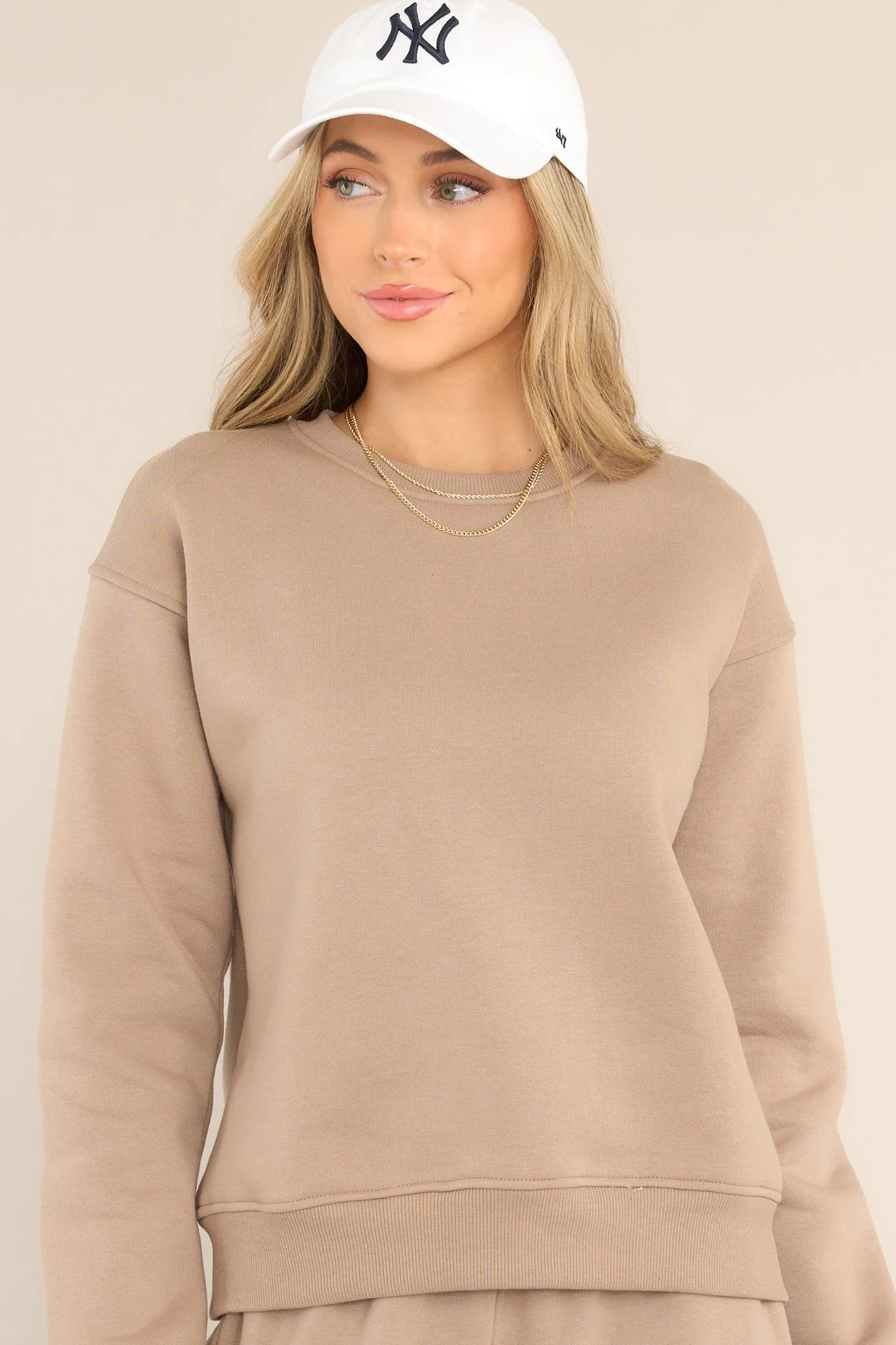 Read It And Weep Toast Tan Pullover Sweatshirt