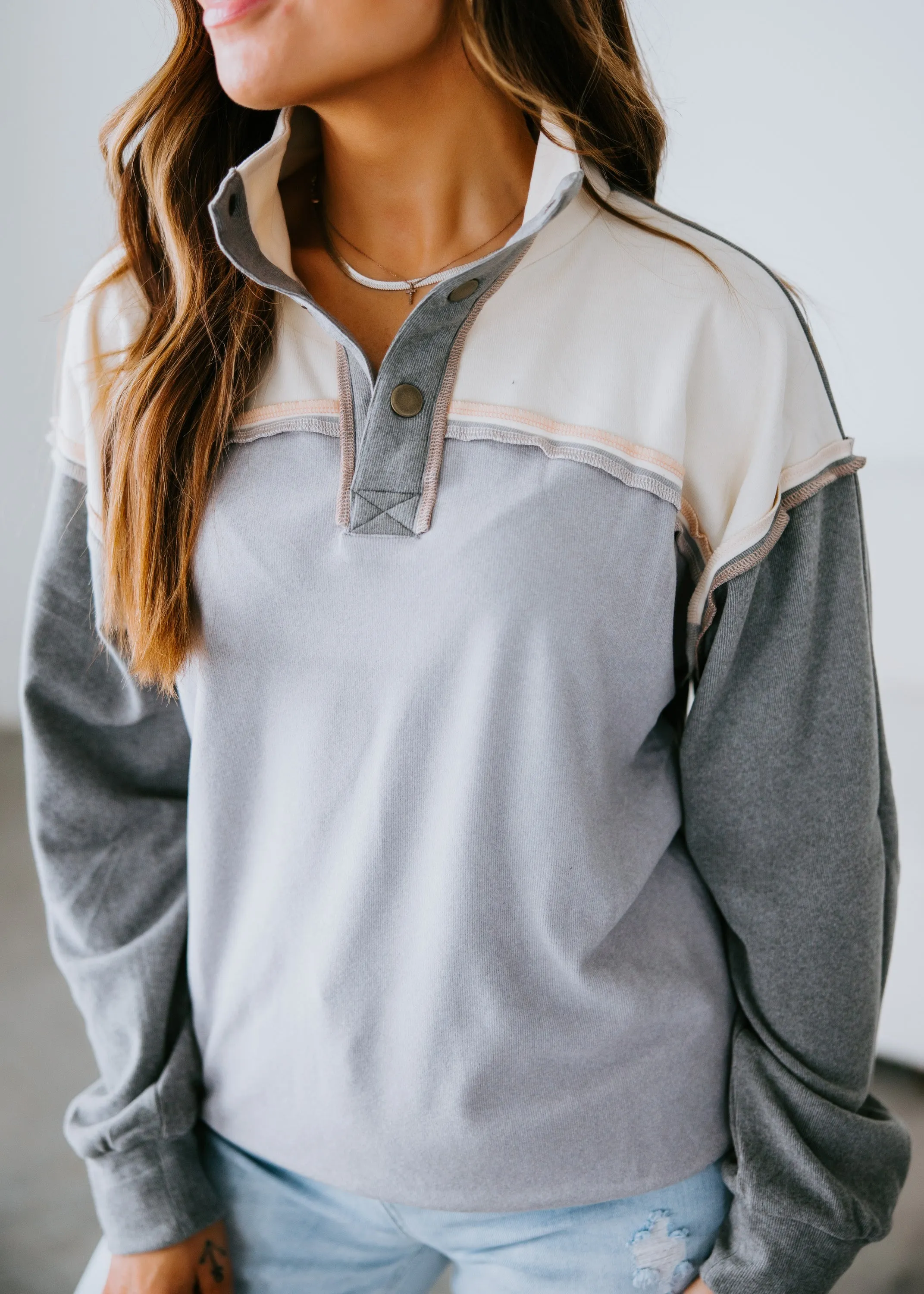 Reagan Colorblock Pullover