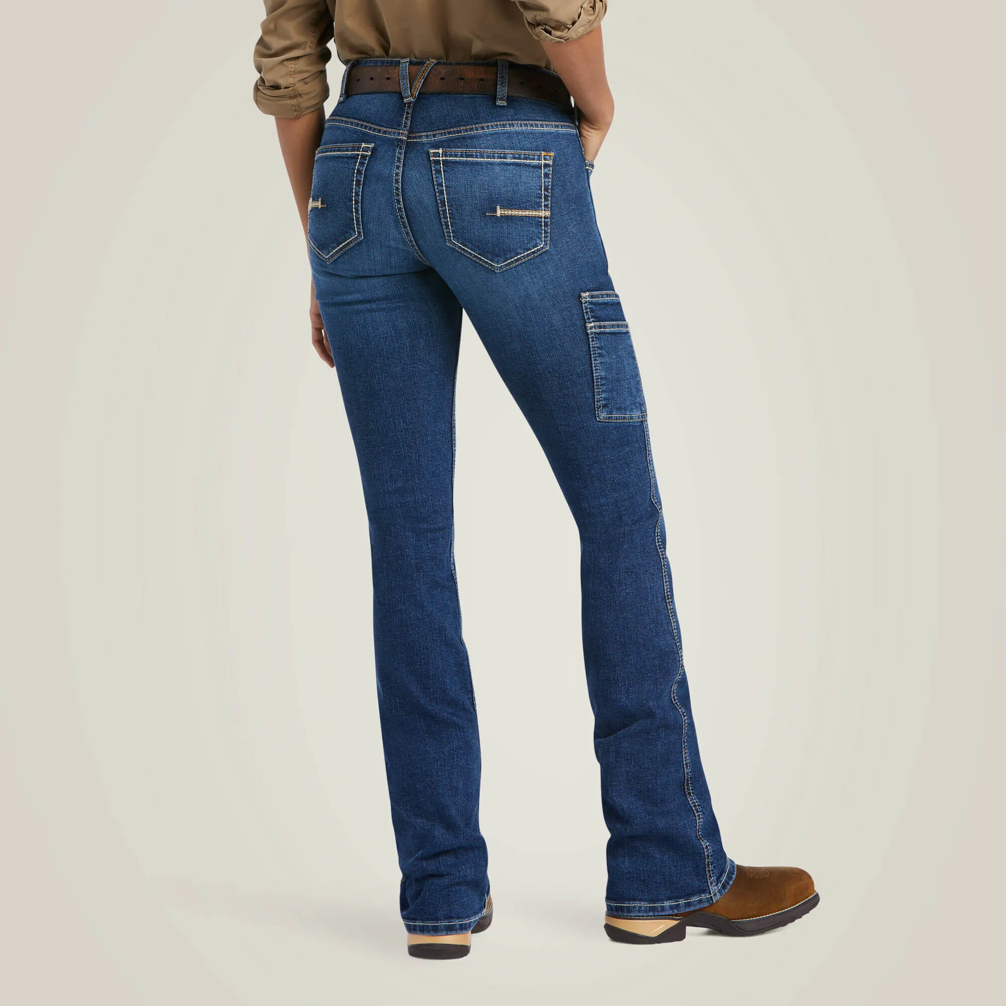 Rebar Work Flex Perfect Rise Riveter Boot Cut Jean