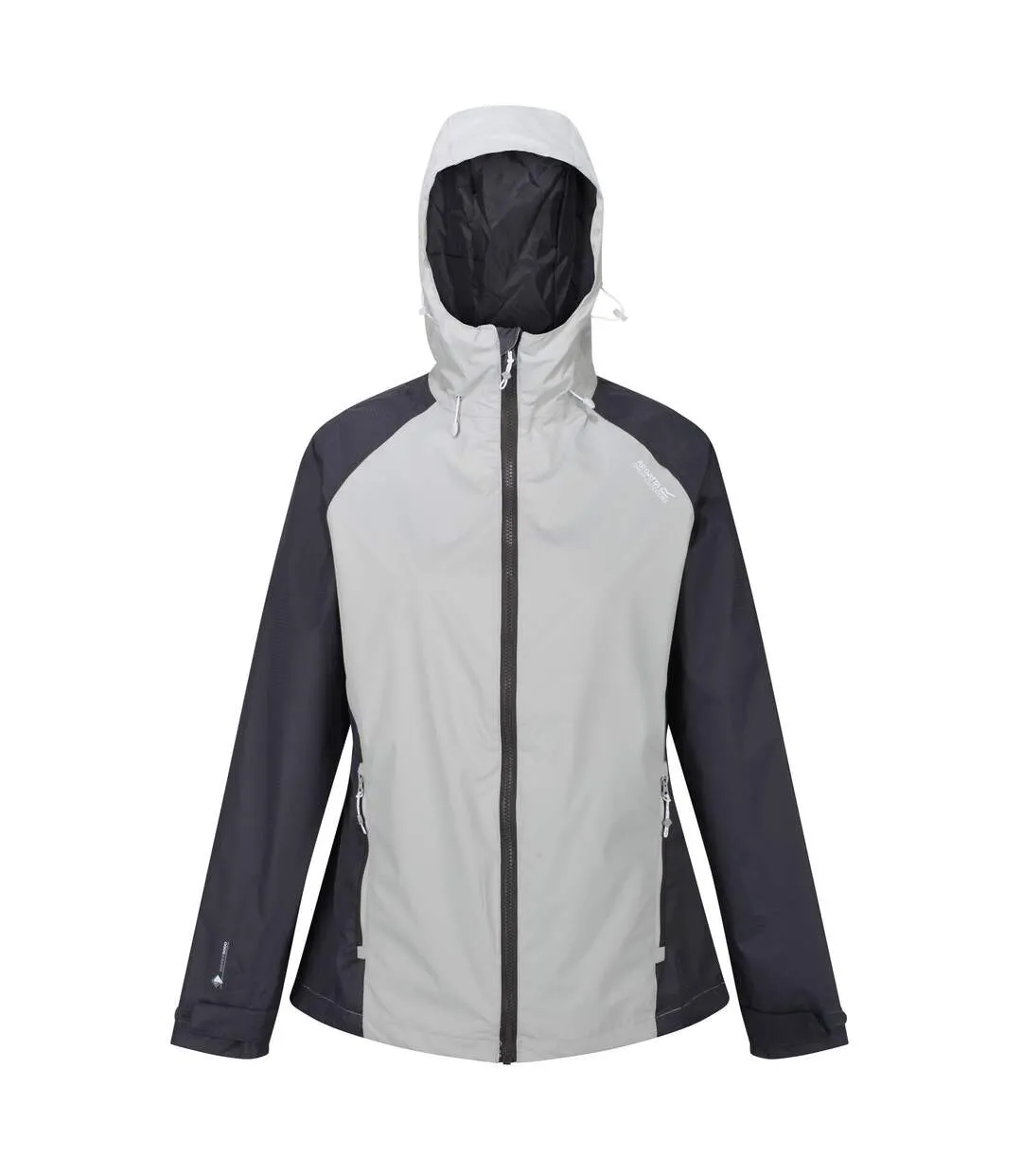 Regatta Womens/Ladies Atten Waterproof Shell Jacket (Light Steel/Seal Grey) - UTRG4984