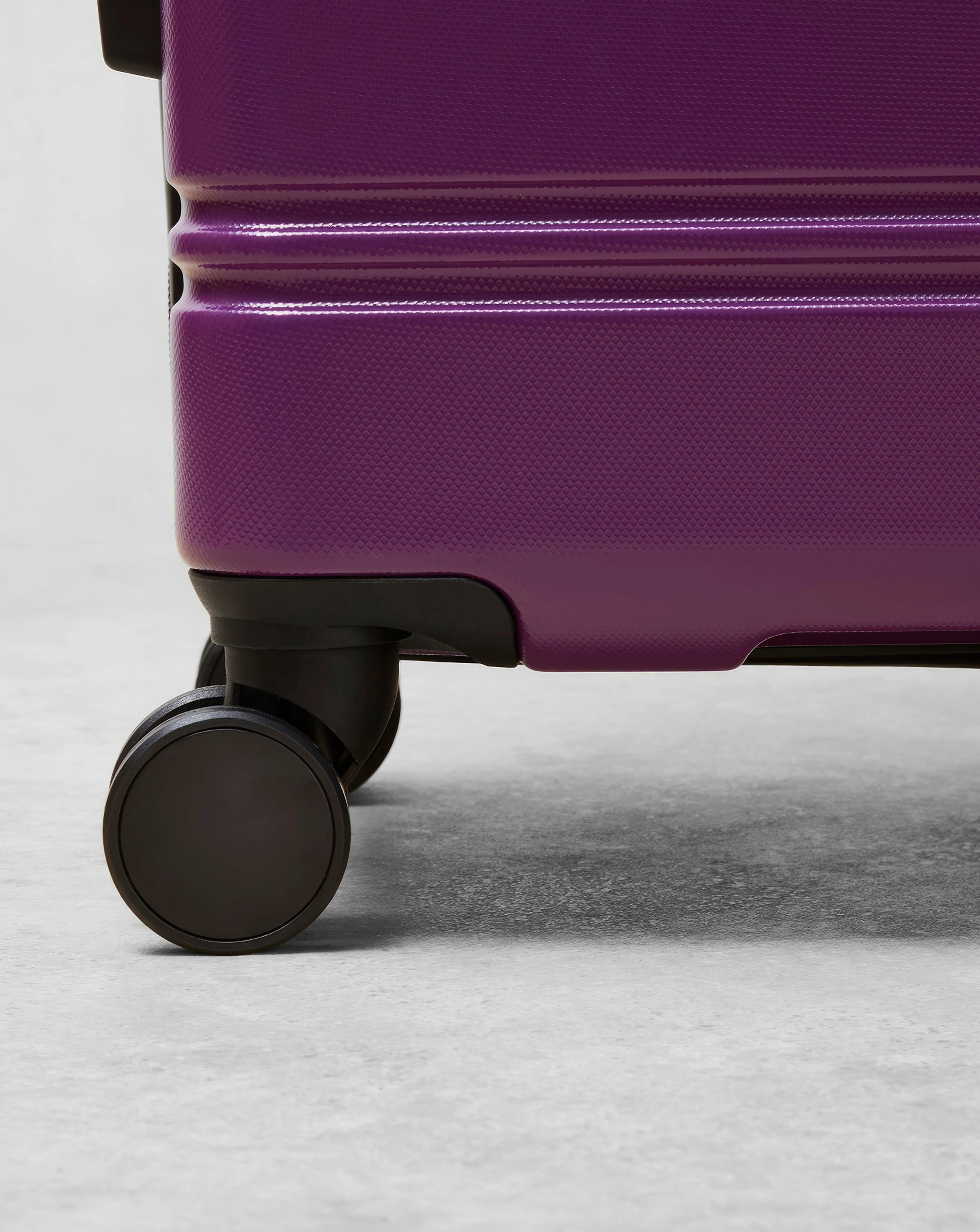 Rock Lisbon Large Suitcase Purple | Simply Be