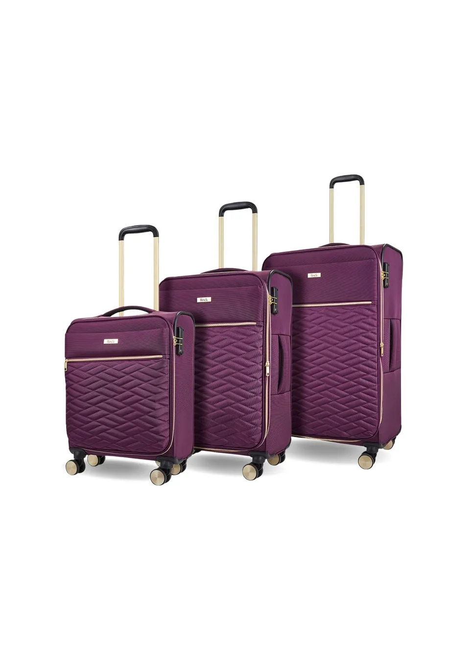 Rock Purple Sloane Underseat Suitcase