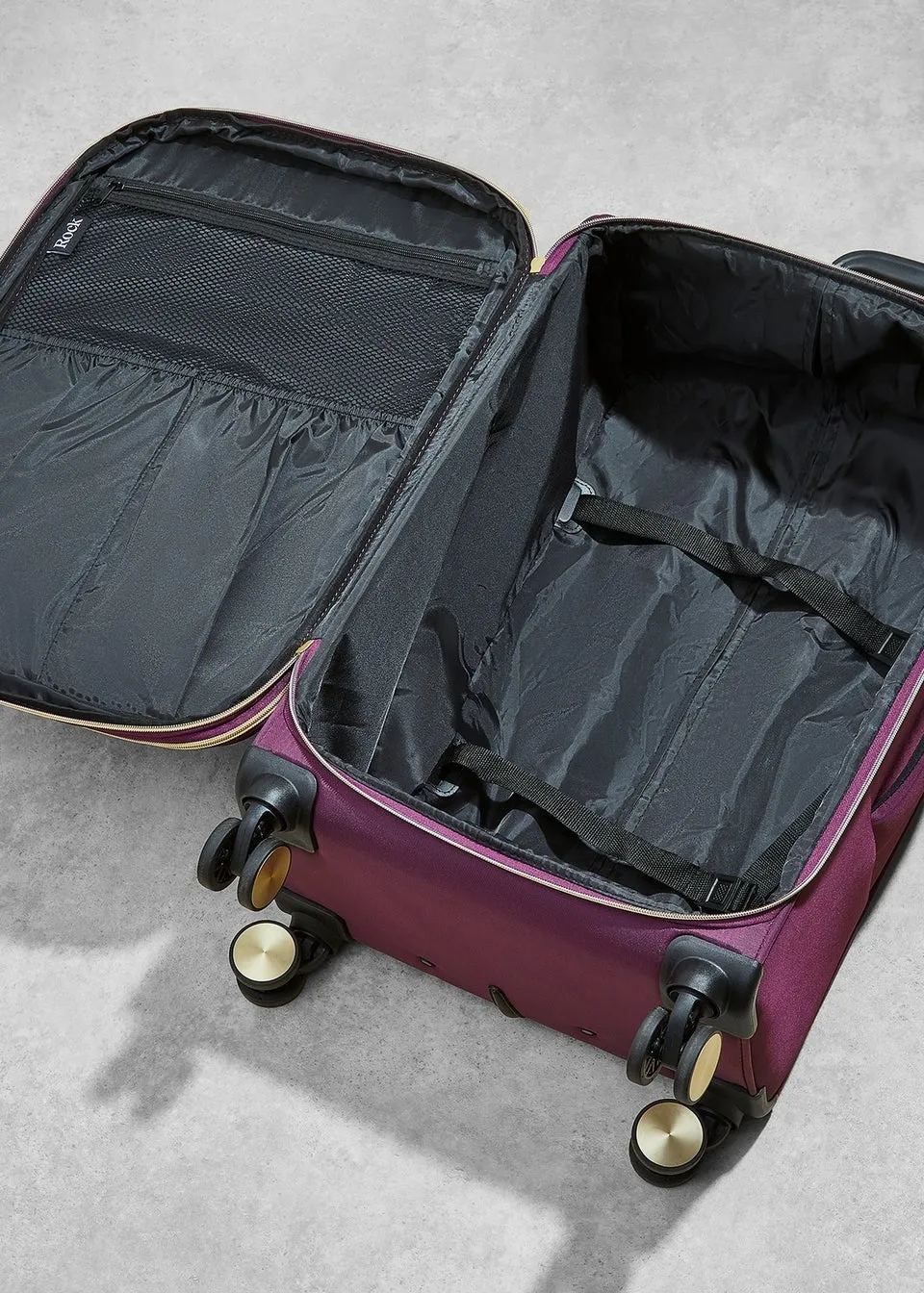 Rock Purple Sloane Underseat Suitcase