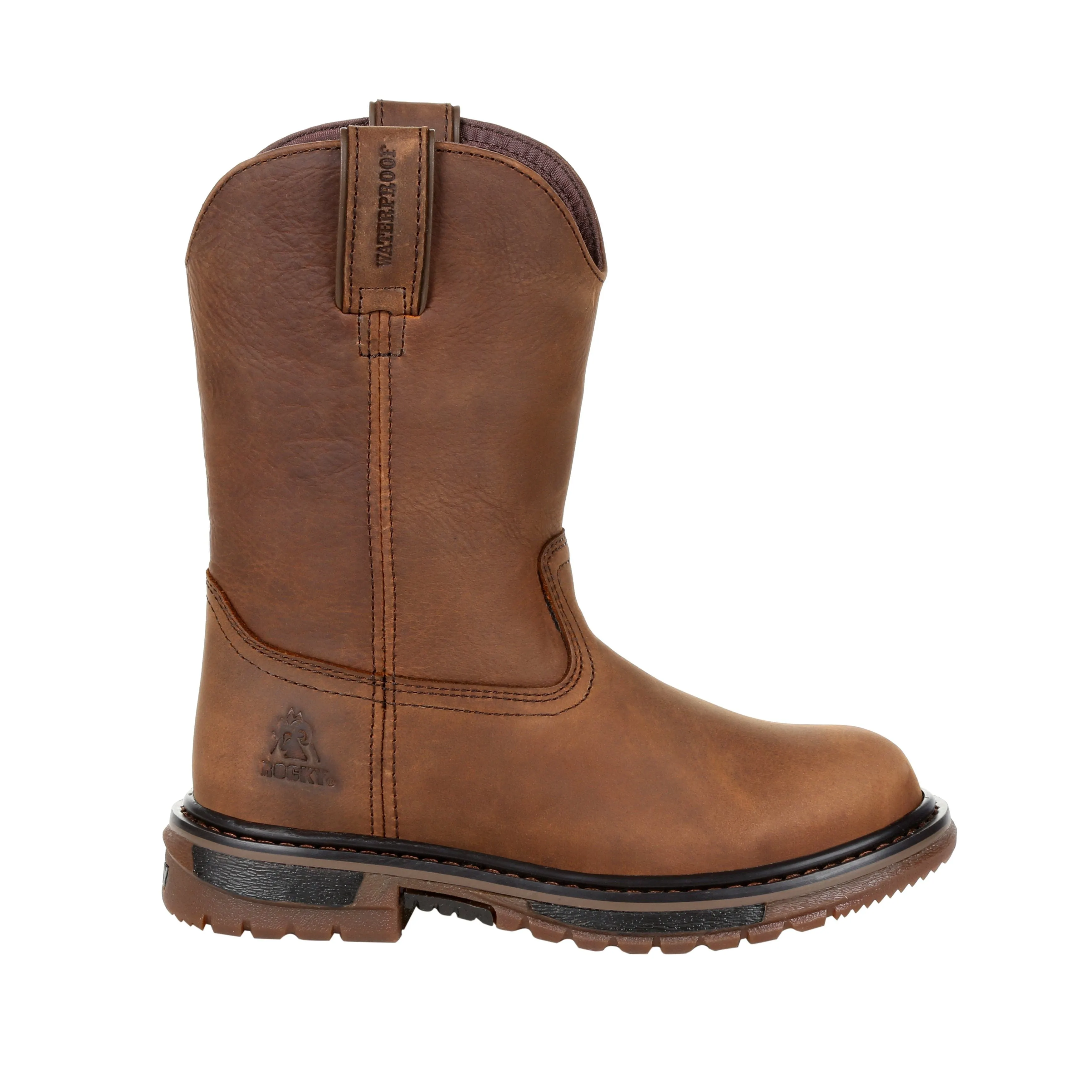 Rocky Kids - 8 Original Ride FLX Waterproof Western Boot - Round toe