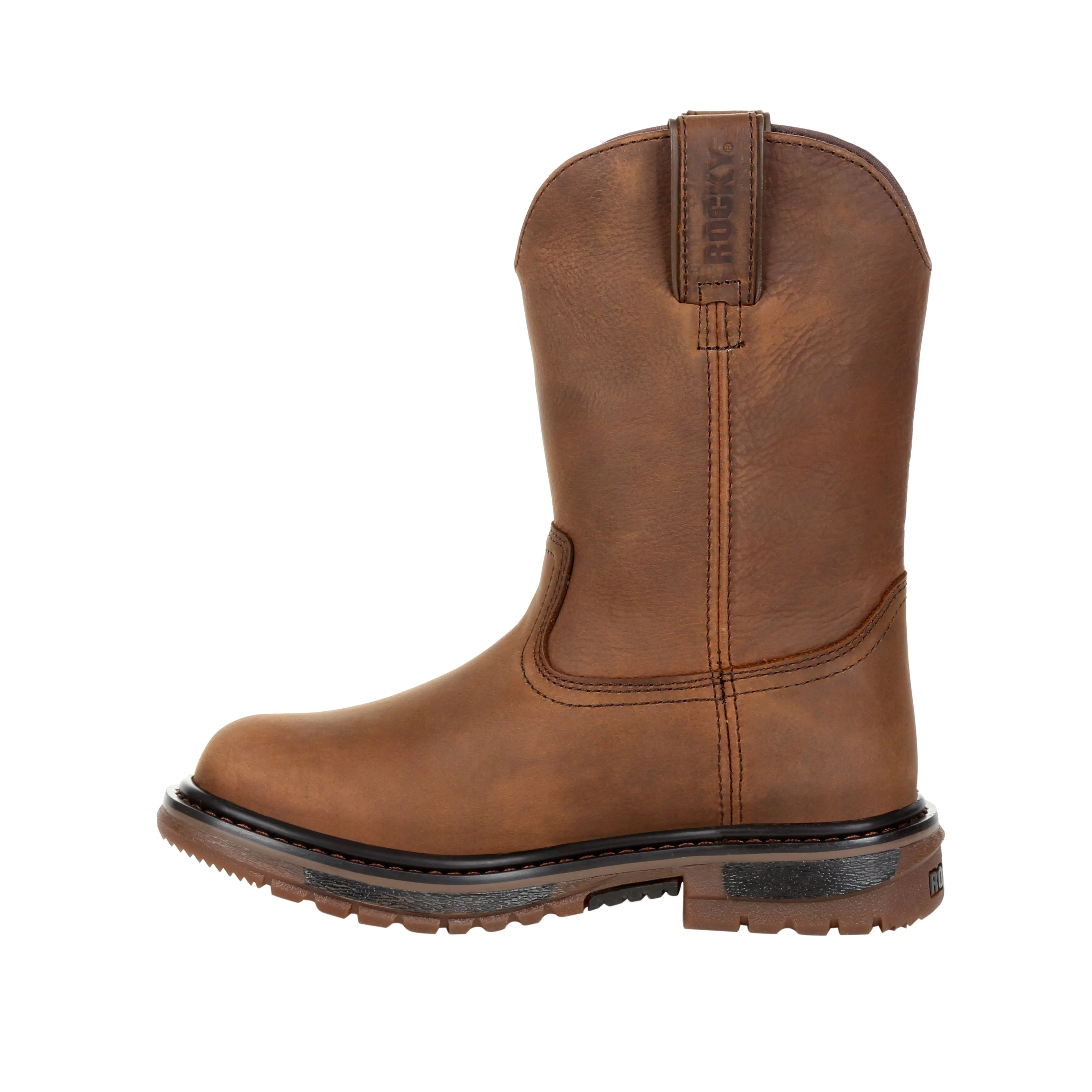 Rocky Kids - 8 Original Ride FLX Waterproof Western Boot - Round toe