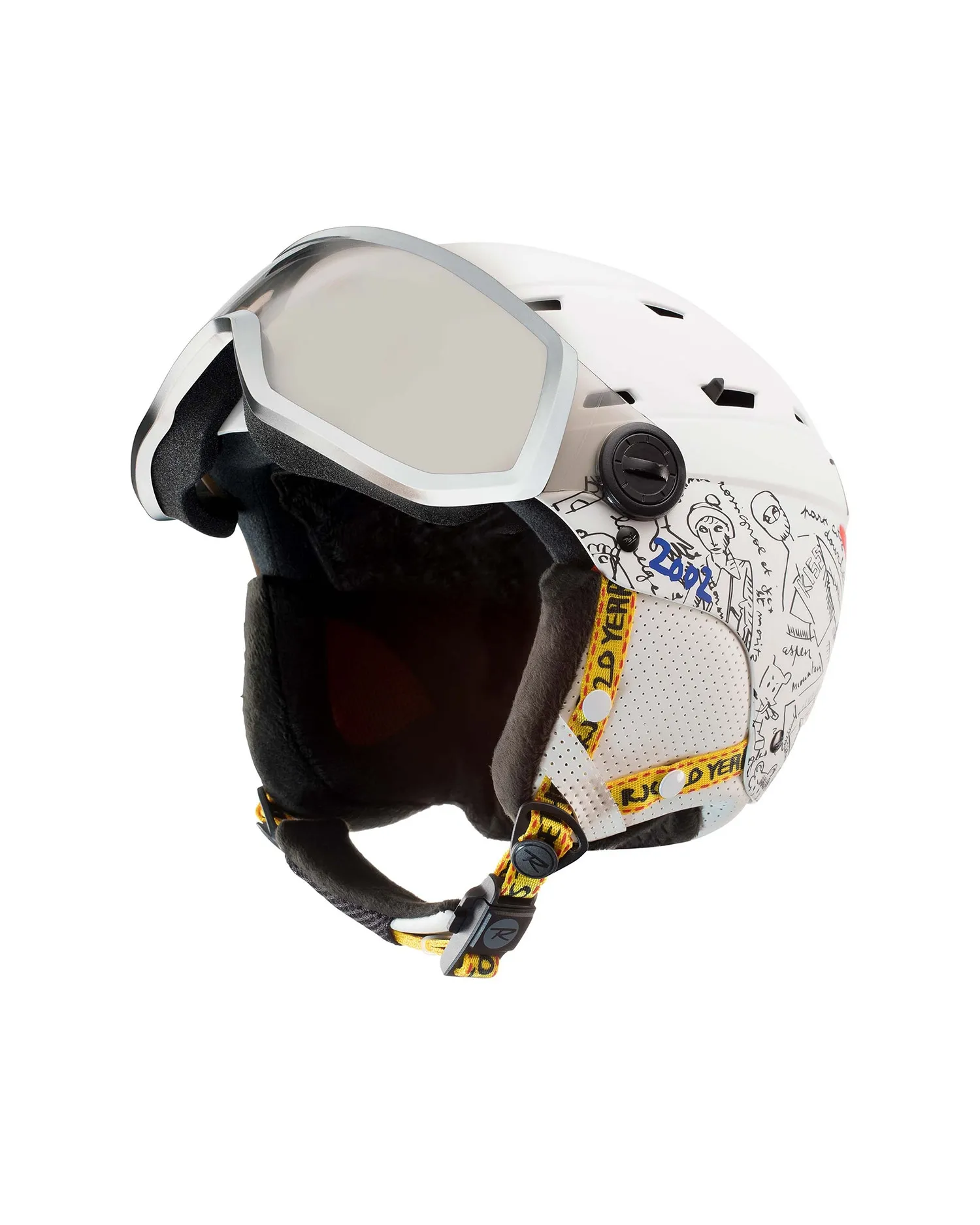 ROSSIGNOL ALLSPEED VISOR IMP PHOTOC JCC ski helmet rkkh400-white