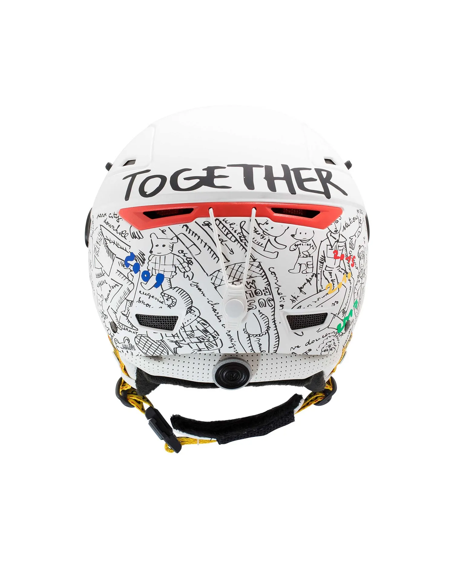 ROSSIGNOL ALLSPEED VISOR IMP PHOTOC JCC ski helmet rkkh400-white