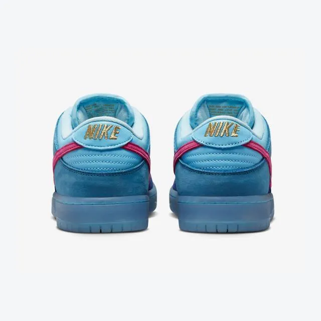 Run the jewels x nike dunk low sb (4/20/ deep royal blue/ active pink/ blue chill) men us 8-13 do940