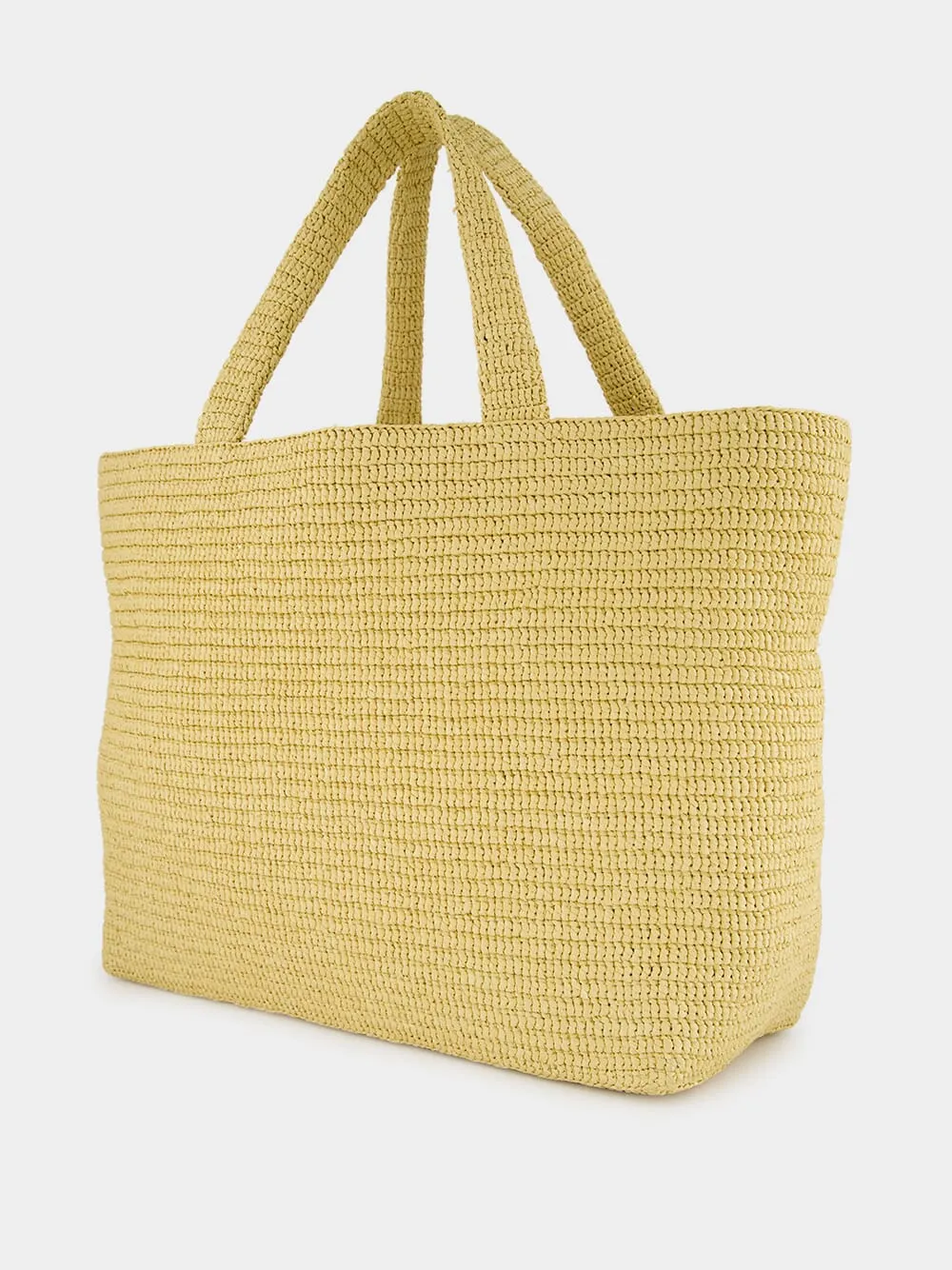 Saint Laurent Raffia Tote