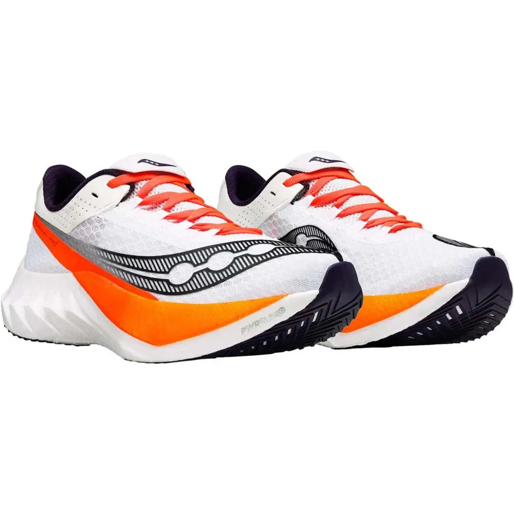 Saucony Men's Endorphin Pro 4 White/Black | Buy Saucony Men's Endorphin Pro 4 White/Black here | Outnorth